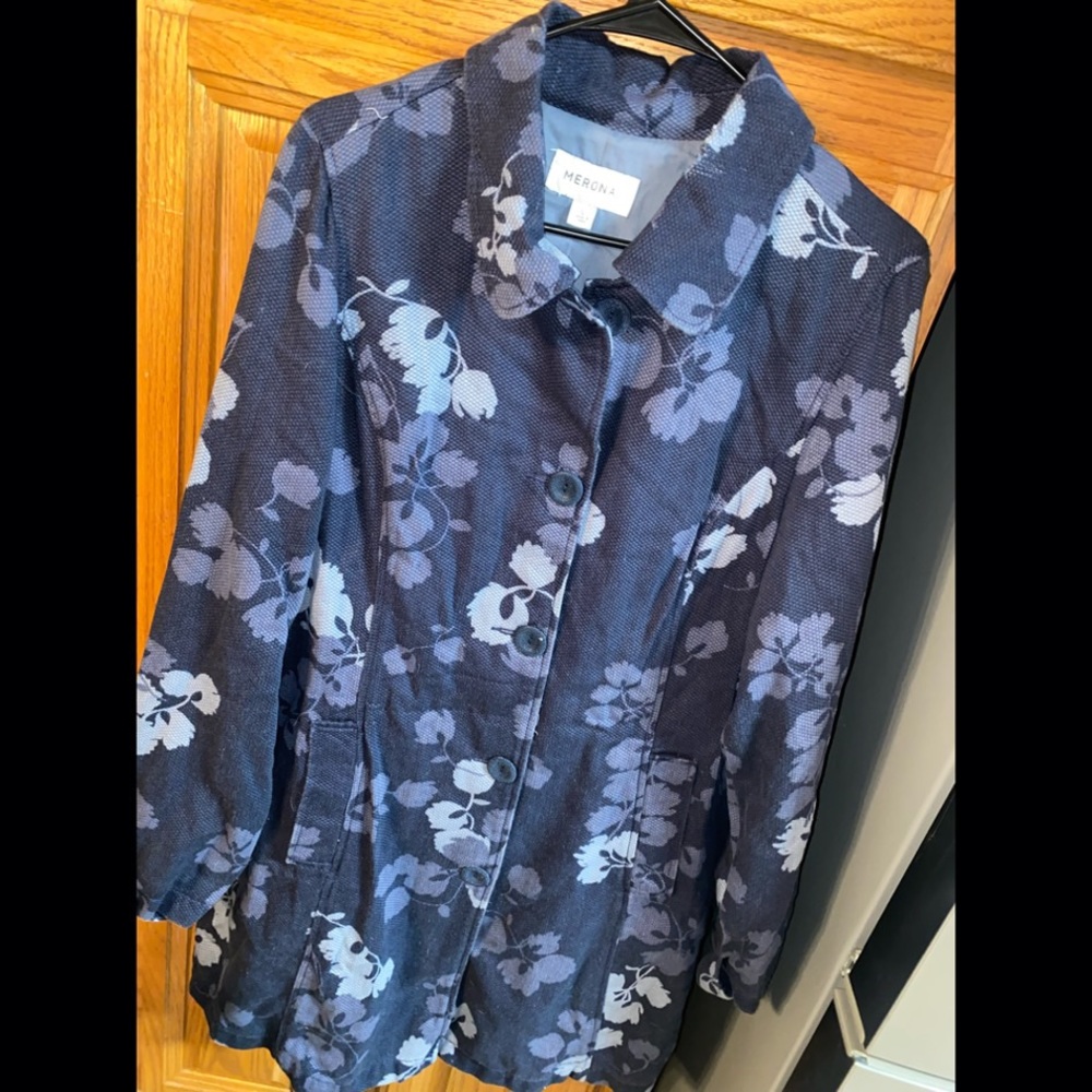 Merona Floral Coat